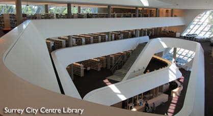 New Central Library in Surrey BC